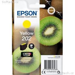 EPSON ink bar Singlepack "Kiwi" Yellow 202 Claria 