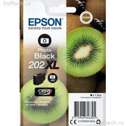 EPSON singlepack, Photo Black 202XL, Premium Ink, 