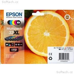 EPSON ink Multipack "Pomeranč" 5-colours 33XL Clar