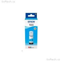 EPSON ink bar 103 EcoTank Cyan ink bottle