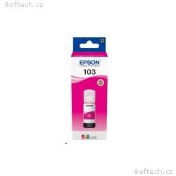 EPSON ink bar 103 EcoTank Magenta ink bottle