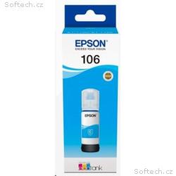 EPSON ink bar 106 EcoTank Cyan ink bottle