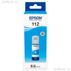 EPSON ink bar 112 EcoTank Pigment Cyan ink bottle
