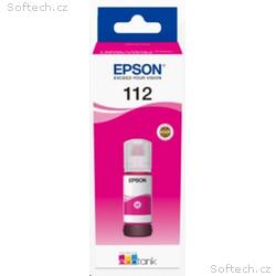 EPSON ink bar 112 EcoTank Pigment Magenta ink bott