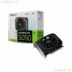 PNY VGA Nvidia GeForce RTX 5050 8GB Single Fan, RT