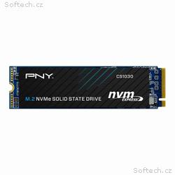 PNY SSD CS1030 500GB, PCIe Gen3x4, M.2 2280, (R:25