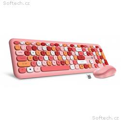 CONNECT IT Set Klávesnice+myš FASHION combo, bezdr