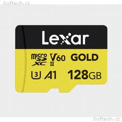 Lexar microSDXC GOLD UHS-II, C10, A1, U3 R280, W10