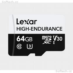 Lexar microSDXC High-Endurance UHS-I, U3, 10 R100,