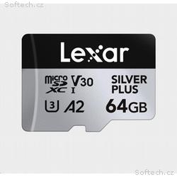 Lexar microSDXC Professional SILVER Plus UHS-I, U3