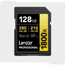 Lexar SDXC Pro 1800x U3 UHS-II R280, W210 (V60) 12