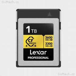 Lexar CFexpress 4.0 Pro Gold R3600, W3300 1TB