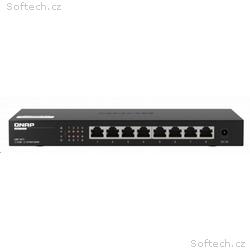 QNAP switch QSW-1108-8T (8x2,5GbE, fanless)