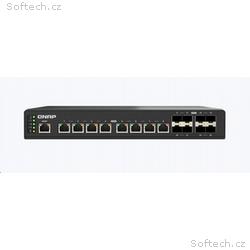 QNAP řízený průmyslový switch QSW-IM3216-8S8T: 16x