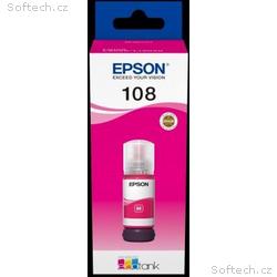 EPSON 108 EcoTank Magenta ink bottle