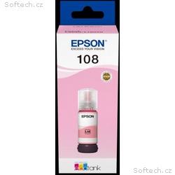 EPSON 108 EcoTank Light Magenta ink bottle
