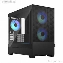 Fractal Design Pop Mini Air RGB Black TG Clear Tin