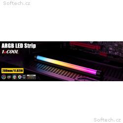 1stCOOL AURA EVO ARGB LED, SATA, 28cm, černá