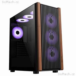 1stCOOL skříň G6 Noble, Mid Tower, ATX, AU, Průhle