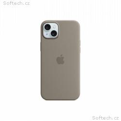 iPhone 15+ Silicone Case with MS - Clay