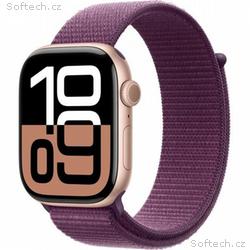 Apple Watch S10 Cell, 46mm, Rose Gold, Sport Band,