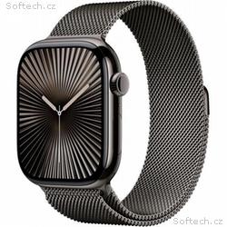 Apple Watch S10 Cell, 46mm, Slate Grey, Elegant Ba