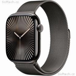 Apple Watch S10 Cell, 42mm, Slate Grey, Elegant Ba
