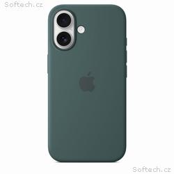 iPhone 16 Silicone Case with MS - Lake Green, SK