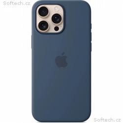 iPhone 16 Pro Max Silicone Case w MS - Denim, SK