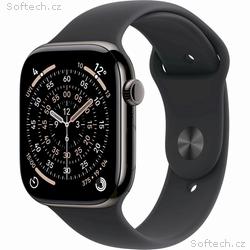 Apple Watch S11 Cell, 46, Sport Band, Black
