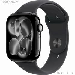 Apple Watch S11 Cell, 46, Sport Band, Black