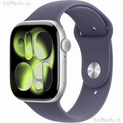 Apple Watch S11 Cell, 46, Sport Band, Purple Fog