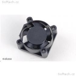 AKASA ventilátor AK-189BK-2B, 25x25x10mm, 2 pins, 