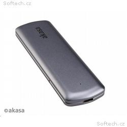 AKASA externí box pro M.2 SATA, NVMe SSD, USB 3.2 