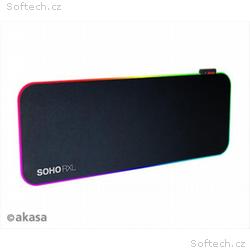 AKASA podložka pod myš SOHO RXL, RGB gaming mouse 