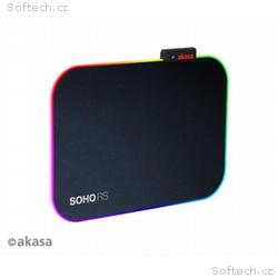 AKASA podložka pod myš SOHO RS, RGB gaming mouse p