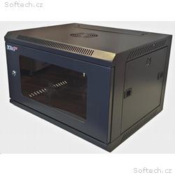 LEXI-Net 19" nástěnný rozvaděč 6U 600x450, nosnost
