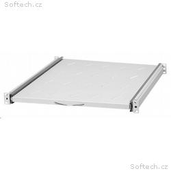 LEXI-Net 19" posuvná police s perforací 1U, 550mm,