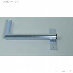 Držák antény na zeď u okna s pásem, pravé uchycení