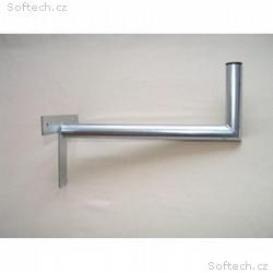 Držák antény na zeď, tvar T, galvanický zinek, dél