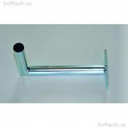 Držák antény na zeď - otočený, galvanický zinek, d