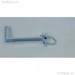 Držák antény na balkón s vinklem, galvanický zinek