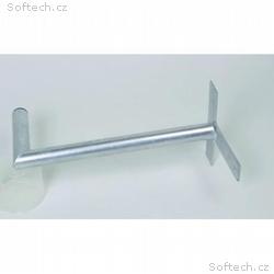 Držák antény na zeď, tvar T, žárový zinek, délka 5