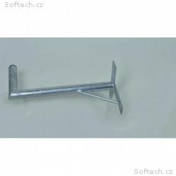 Držák antény na zeď, tvar T se vzpěrou, žárový zin