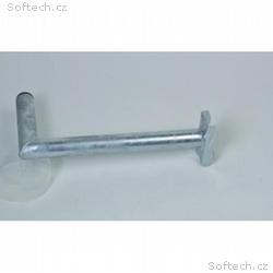 Držák antény na stožár, žárový zinek, délka 40cm