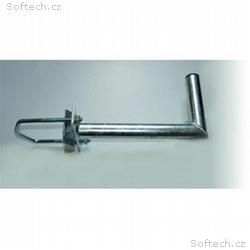 Držák antény na stožár do průměru 120mm s vinklem,