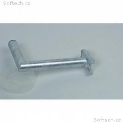 Držák antény na balkón, žárový zinek, délka 30cm