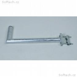 Držák antény na balkón, žárový zinek, délka 50cm