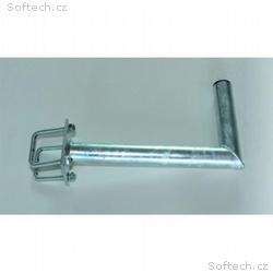 Držák antény na balkón s hranatým zábradlím, žárov