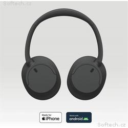 Sony bezdrátová sluchátka WH-CH720N, EU, bílá